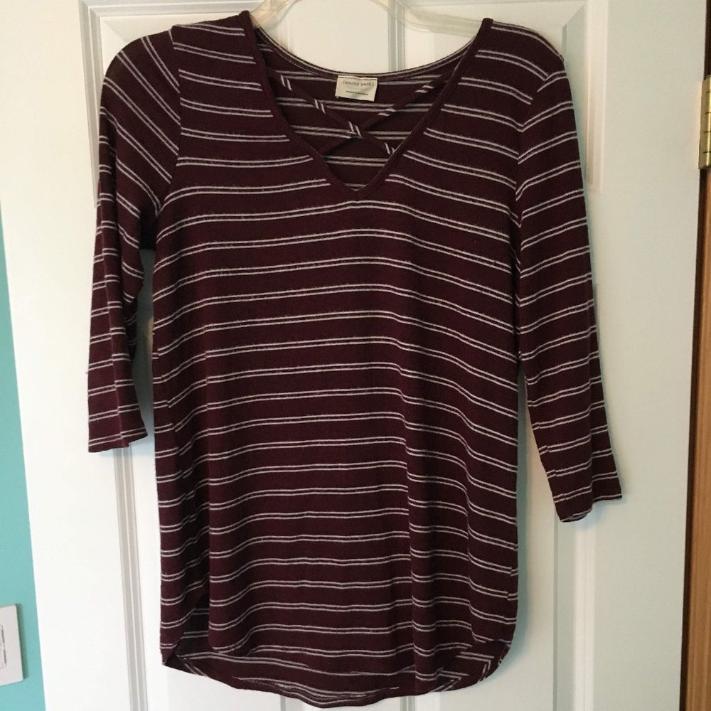 Women's Burgundy Tunic